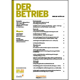 Cover-Abbildung von DER BETRIEB