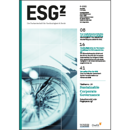 Cover-Abbildung von ESGz